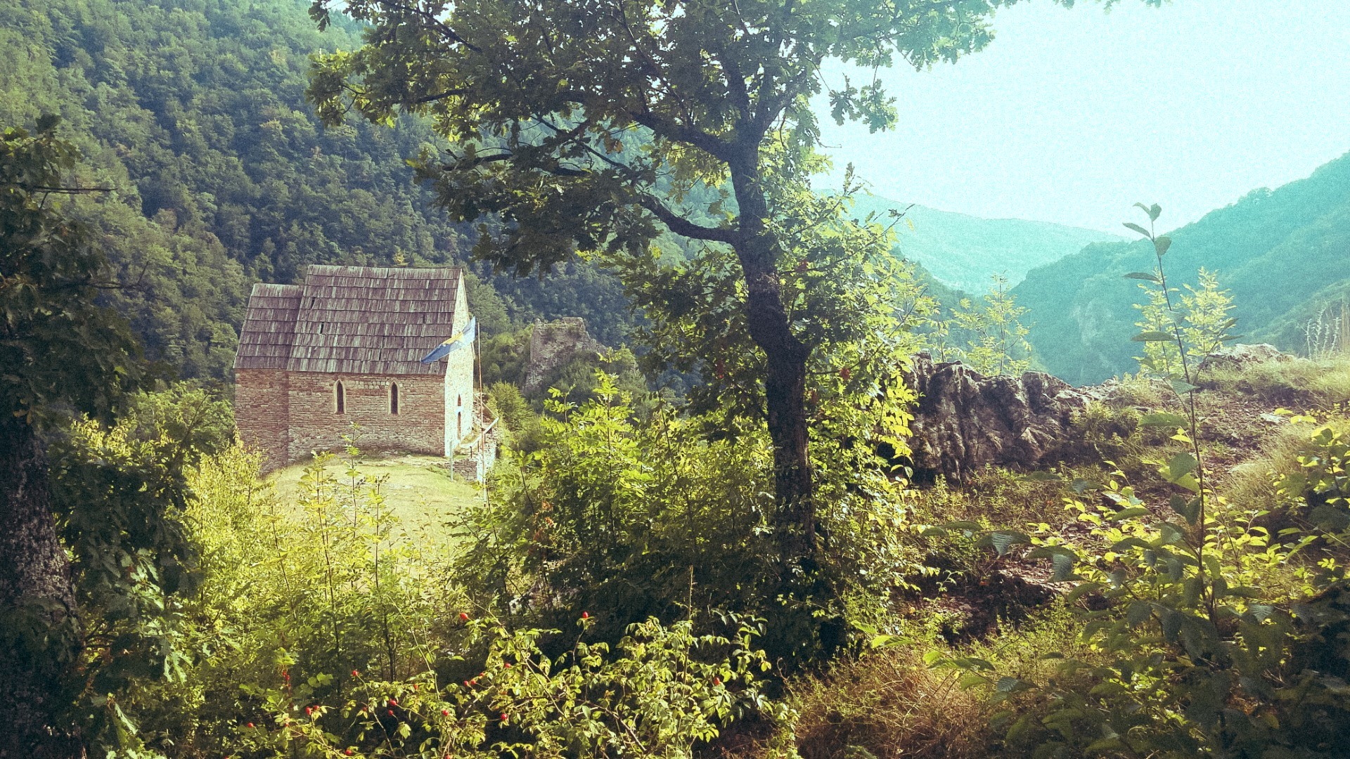 Bobovac fortress ruins