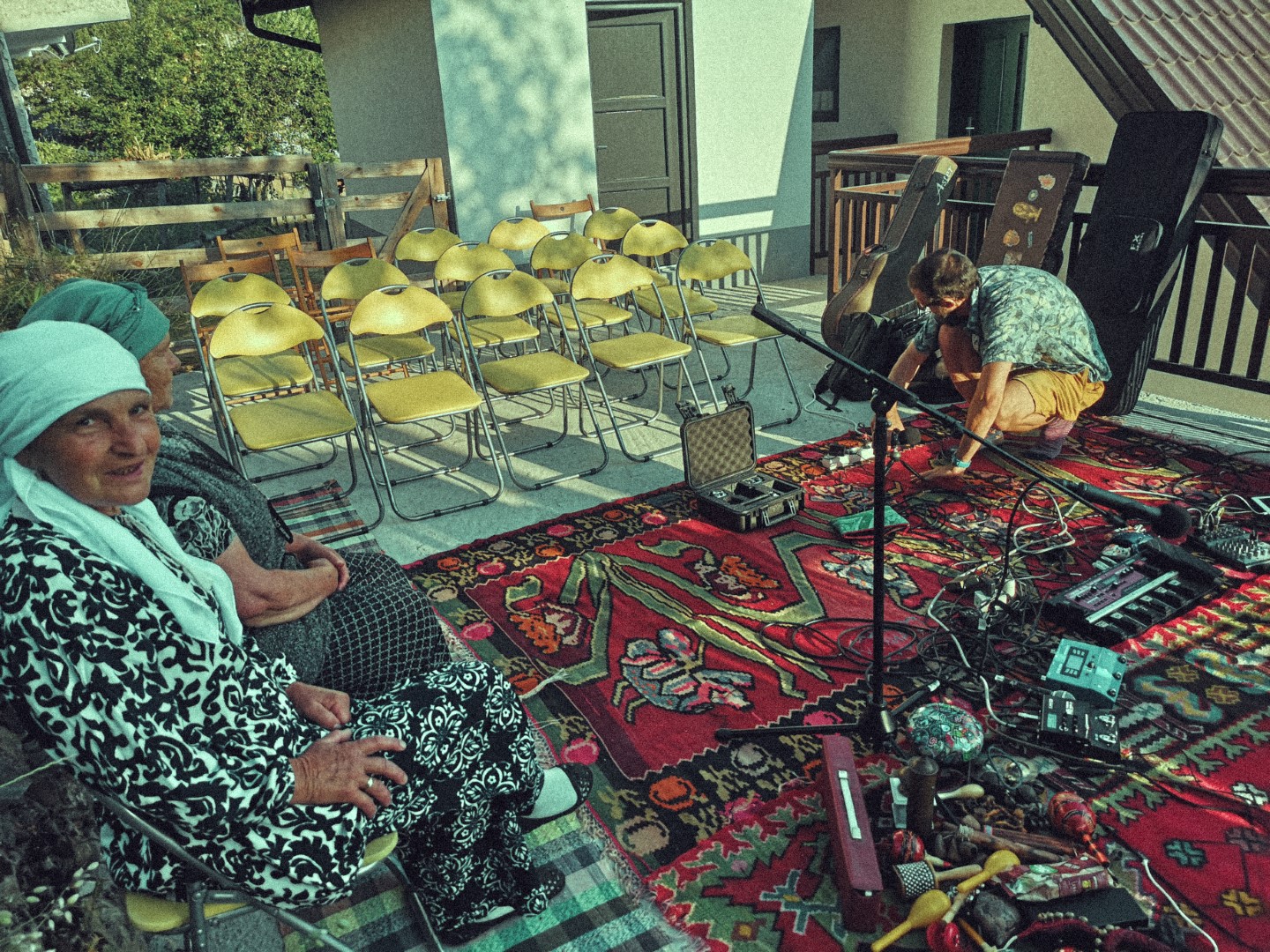 The terrace during Dvonoćje