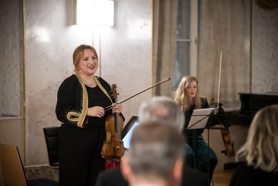 Strings in the salon