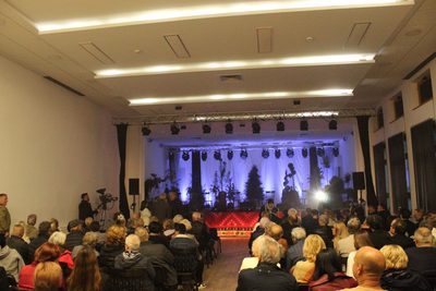 The hall of the Centre for Culture, Vareš